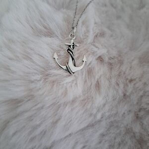 925 silver stamped anchor ⚓️